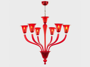 RAMPANTE - Murano glass chandelier _ Sogni Di Cristallo